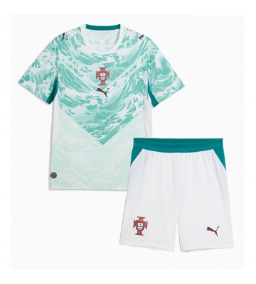 Portugal Udebanetrøje Børn VM 2026 Kortærmet (+ Korte bukser)